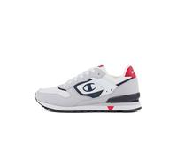 Champion RN85 Low, Sneakers Uomo, Grigio Chiaro/Blu Marino/Rosso (ES005), 44 EU