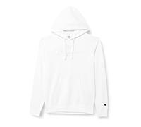 Champion Rochester 1919 Champion Logo Felpa con cappuccio, Bianco, S Uomo