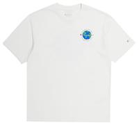 Champion Rochester 1919 Eco Future-Circular Recycled Cotton Graphic S/L T-Shirt, Bianco Panna, XXL Uomo