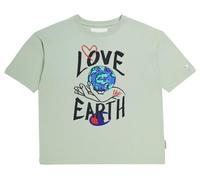 Champion Rochester 1919 Eco Future W-Circular Recycled Cotton Relaxed S/L T-Shirt, Verde Chiaro Pastello, M Donna