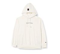 Champion Rochester 1919-Made with Love Felpa con Cappuccio, off-White (Way), S Donna