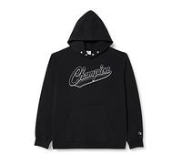 Champion Rochester 1919 Retro Resort Felpa con cappuccio, Nero, XL Uomo