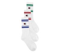 Champion Seasonal Socks 3PP C-Logo Crew Calze, Bianco (WW009), 43-46 (Pacco da 3) Unisex-Adulto