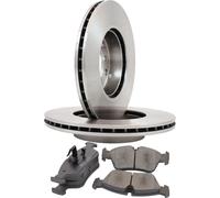 CHAMPION Set Dischi Freno Anteriore Ventilato + Pastiglie per Renault