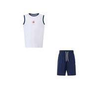 Champion Set grafico ragazzo con logo, bianco (WW001), L