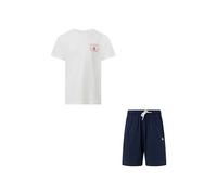 Champion Boy-Graphic Set with Logo, Bianco (WW001), M Bambini e Ragazzi