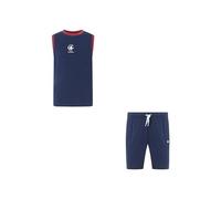 Champion Set grafico ragazzo con logo, blu (BS561), L