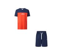 Champion Set grafico ragazzo con logo, rosso (RS003), S