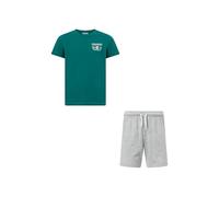 Champion Set grafico ragazzo con logo, verde (GS511), L