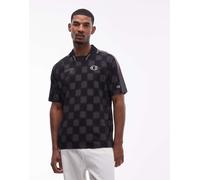 Champion Soccer - Polo nera-Nero M