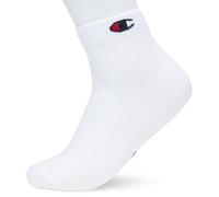 Champion Core Socks 3PP Quarter, Grigio (Melange Chiaro), 35-38 EU (2-5 UK) Unisex - Adulto -FW23