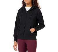 Champion Sport Tape Full Zip Felpa con cappuccio, Donna, Nero, XS