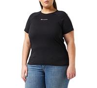 Champion Sport Tape S-S T-shirt, Donna, Nero, M