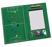Champion Sports Magnetic Soccer Clipboard Set (Green)
