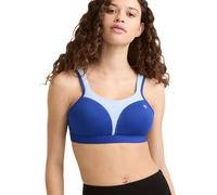 Champion Spot Comfort Full Support Sports Bra Reggiseno Sportivo, Surf The Web/Ocean Front Blue, 7D Donna