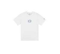 Champion SS Tee, T-Shirt Uomo, Bianco (Ww0012), L