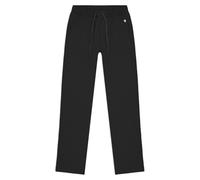Champion Straight Pantaloni Dritti da Donna, 118102 (IT, Testo, XL, Regular, Regular, Nero)