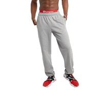 Champion Sweatpants, Fleece, Comfortable Relaxed-Bottom Pants for Men (Reg. Or Big & Tall) Pantaloni, Oxford Grigio, M Uomo