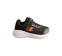 Champion Syphon Engage Mesh B PS Low, Sneakers, Nero/Arancione (KK006), 33 EU
