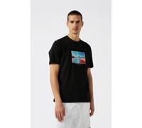 Champion T-Shirt C-Table con grafica Nera da Uomo S Nero
