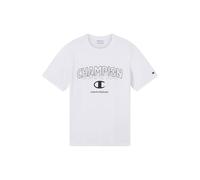 Champion Men-Graphic Crewneck T-Shirt Camicia, Bianco (Ww001), XL Uomo