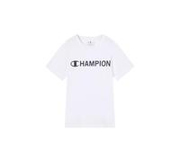 Champion T-Shirt Legacy Bambino, Bianco, XS