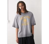 Champion - T-shirt nera con grafica-Nero 2XL