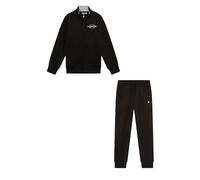 Champion Tuta da Bambino Con Zip Intera Interno Felpato Nera Taglia 11-12 A Codice 307261-KK001 Nero