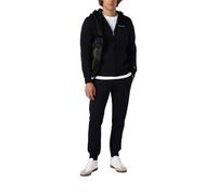 Champion Tuta da Uomo Full Zip con Cappuccio con Interno Felpato Nera Taglia S Codice 221658-KK001 Nero