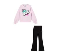 Champion Tuta Da Bambina con Interno Felpato e Grafica Rosa Codice 405237-PS2...