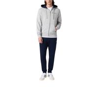 Champion Tuta Uomo Leggera con Cappuccio e Zip Standard Fit Soft Compact Grigio Taglia M Codice 222249-EM021 Grigio