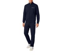 Champion - Tuta Uomo Leggera con Zip Intera Standard Fit, Blu Codice 222248-B...