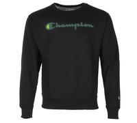 Champion Uomo Felpa Powerblend Manica Lunga e Girocollo con Scritta con Logo