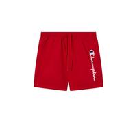 Champion Uomo Legacy-Beachshorts con Logo Grande, Rosso (Rs069), L