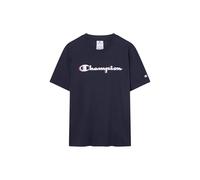 Champion Uomo Legacy Man - Big Logo T-Shirt, Blu, S, Blu (Bs501), S