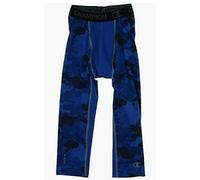 Champion Uomo Powerflex 3/4 Activewear Aderenti, Stupenda Blu Camo / Concreto, L