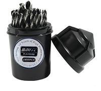 Champion - Utensile da taglio Brute Platinum Twister-XL5, 29 pezzi 1/16"-1/2" x 64ths HSS Jobber punta da trapano a 135 gradi, indice resistente all'acqua Made in USA (Fоur Расk)