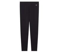 Champion Champion Core Heritage Leggings da Donna, in Cotone Lycra, Blu Navy