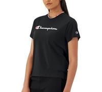 Champion Women's Classic TEE, Black, Small