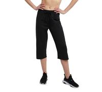 Champion Women's Jersey Capri, Black, Large