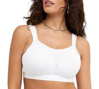 Champion Womens Spot Comfort Full Support Sports Bra 36D White