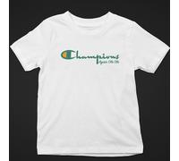 Champions Again Ole Ole (maglietta bianca) Glasgow Irish Rebels Bhoys Celts...