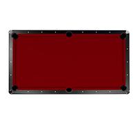 Championship Saturn II Billiard Cloth Pool Table Felt-7-ft, Tavolo da Biliardo in Feltro Unisex, Borgogna, 7