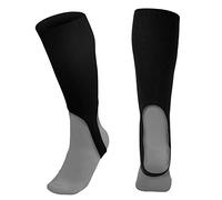 Champro 7" Stirrup Socks Calzini con Staffa, 17,8 cm, Nero, M Unisex-Adulto