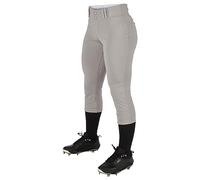 Champro Bp11agrxl, Tournament-Pantaloni Tradizionali da Donna a Vita Bassa, Grigio, XL