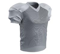 CHAMPRO Football Practice, Time out Poliestere Pratica Calcio Jersey Uomo, Argento, M