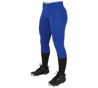 Champro Pantaloni da Softball Standard a Vita Bassa da Donna