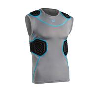 Champro Sports Uomo Bull Corsa Imbottito Compressione Camicia Canottiera Calcio