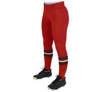 Champro Tournament Traditional Low-Rise Softball Knicker Mutandine, Scarlatto, Medium Donna