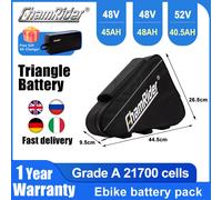 ChamRider 48V Ebike 21700 Batteria ricaricabile Cella 72V 60V 52V Triangolo 30AH 40AH Capacità enorme 1000W 2000W Super potente